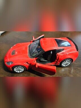 Red Kids Toy Sports Car - Die-Cast Model